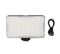 Camera LED Fill Light Two Color Adjuatable 1800mAh Powerful For Makeup Artists And Content Creators Long Battery Use