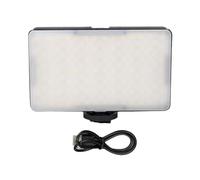 Camera LED Fill Light Two Color Adjuatable 1800mAh Powerful for Makeup Artists and Content Creators Long Battery Use Camera Light