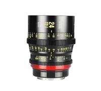 camera lens, 16/24/35/50/85/105/135mm T2.1/2.5/2.4Cine Lens,Compatible For Full Frame Cinema Camera Systems(24mm,PL-Mount)
