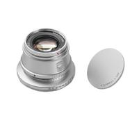 camera lens, 35mm F1.4 APS-C Prime Lens, Compatible For Sony E Mount Fujifilm XF Canon M Leica L Nikon Z Panasonic Olympus M43 Camera(Silver,EF-M)