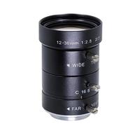 Camera Lens 5 Megapixel HD 12-36mm 2/3 inch Manual Zoom Iris Lens C-Mount Lens for Camera FA