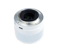 camera lens, 50F1.8S DA APS-C 50mm F1.8 Camera Lens Auto Focus Portait Vlog Prime,Compatible For Sony E Mount A6300 A6600 A6400,in parts(White)