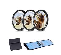 Camera Lens 77mm +2 +4 +10 diopter Close-Up Macro Filter Set For Sony ZV-E1, ZV-E10 Camera With Sony FE 24-105mm f/4 G OSS Lens
