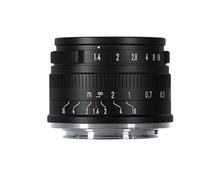 camera lens, APS-C 35mm F1.4 Large Aperture Portrait Prime Lens, Compatible For Sony E Nikon Z Fujifilm XF Canon RF EOS-M M43 Mount(APS-C black,XF)
