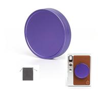 Camera Lens Cap for Instax Mini EVO,Camera Lens Cap Protective Cover Screen Protector Dustproof Waterproof Aluminum Alloy for Instax Mini EVO (Purple)