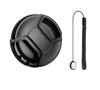 Camera Lens Cap Protection Cover 52MM 55MM 58MM 62MM 67MM 72MM 77MM 82MM Anti-lost Rope，Compatibility For Canon Nikon(67mm)