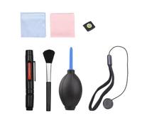 Camera Lens Cleaning Set, 7 in 1 Professional Camera Lens Cleaning Tools Cleaner Kit Photography Accessory Brush Dust Blower for Lens Camera SLR Telescope