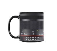 Camera Lens Coffee Mug, Ceramic Camera Lens Cup, 12oz Camera Mug Novelty Photography Coffee Mug, Christmas Birthday Cool Gi-fts for Women Men Photographers