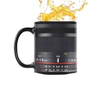 Camera Lens Coffee Mug - Funny Camera Shaped Ceramic Coffee Mug, for Women and Men Tea Mugs Christmas Birthday Cool Photography Mugs for Photographers