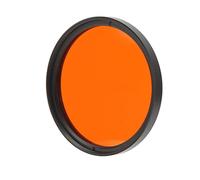 Camera Lens Filter, 52mm Camera Lens Filter Scratch Resistant High Definition Grinding for Digital Cameras (Orange)
