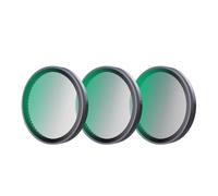 Camera Lens Filter For DJI osmo Action6,ND8/ND16/ND32/ND64/1/4 Black Mist CPL Polarizing Lens Filter Optical Glass Aluminum Frame For DJI osmo Action6 (ND8+ND16+ND32)