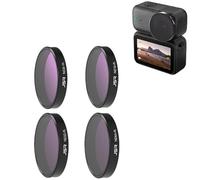Camera Lens Filter for DJI Osmo Nano UV CPL ND Filters Set, Lens Polarizing Filters, Multi-Coated Top HD Optical Glass Night Star Filter Camera Lens Accessory (4in1（NDPL8/16/32/64）)