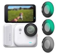 Camera Lens Filter for Insta360 GO Ultra, CPL UV ND8 ND32 ND64 Polarizer Filters, Sports Camera Lens Filter Kit (UV)
