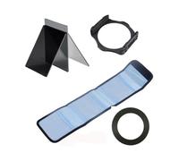 Camera Lens Filter Set Complete Square ND2 4 8 Filter + 1 Pcs Adapter Ring + Filter Holder, For Cokin P Series (Color : 62mm)