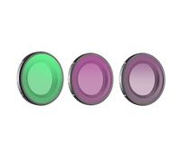 Camera Lens Filter Set for DJI Osmo Nano,UV CPL ND8 ND32 ND64 Anti Reflection Aluminum Alloy Frame Multi Coated Optical Glass Camera Accessories (CPL + ND8 + ND16)