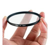 Camera Lens Filter, Starlight Photography Filter, Optical Glass Accessory, Aluminum Alloy Frame, for Night Scenes Content Creation, 2.05 Inches, Black, 1 Piece, Lightweight