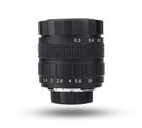 Camera Lens for C Mount, 50mm F1.4 Closed Circuit TV Manual Fixed Focal Lens Macro Photography Camera Accessory C Mount for Canon for Sony for Fujifilm, etc