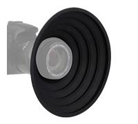Camera Lens Hood Cover, Camera Lens Sunshade - Silicone SLR Camera Lens Hood - 50-70mm Anti-Glass Reflection and Anti-Glare Camera Protection to Prevent Dirt
