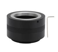 Camera Lens Mount Adapter, Aluminum Alloy Fully Manual Control T2 Mount Lens Adapter Ring for R3 R5 R6 R7 R50 RP