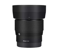 Camera Lens Protector Coat Protective Film Body Vinly Wrap Skin Premium Sticker for Sigma 56mm F1.4 DG DN Fit for Sony E Mount for Canon EFM Mount(Matte Black)