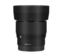 Camera Lens Protector Coat Protective Film Body Vinly Wrap Skin Premium Sticker for Sigma 56mm F1.4 DG DN Fit for Sony E Mount for Canon EFM Mount(Frosted Black)