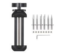 Camera Lens Repair Tool Kit, Camera Lens Screwdriver Camera Repair Tools with Jaw Opening 3 Tip Options 8 Screws 1 Hexagonal Wrench Adapted 12-90mm Lens for Photography Lens Repair