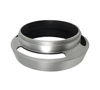 Camera Lens Shade Replacement Lens Hood 37mm 40.5mm 43mm 46mm 49mm 52mm Lens Cap Metal Vent Screw-in