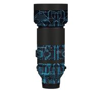 Camera Lens Sticker Coat Wrap Protective Film Body Protector Decal Skin for Tamron 150-500mm F5-6.7 fit for Nikon Z Mount 150 500(Circuit Blue)