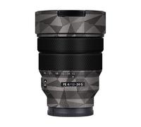 Camera Lens Sticker for Sony FE 12-24mm F4 G Macro Coat Wraps Film Protective Vinyl Decal Skin 12-24 4(Triangle Titanium)