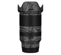 Camera Lens Sticker for Tamron 18-300mm F3.5-6.3 fit for Sony Mount Macro Coat Wraps Film Protector Vinyl Decal Skin 18 300(Cross Gray)