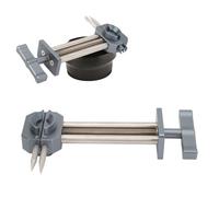 Camera Lens Vise Repair Tool Kit, 8mm to 90mm Adjustable, Aluminum Alloy Professional Auxiliary for Filter for Repair Lenses, Threads or Dented Lenses, Compatible 22mm to 110mm