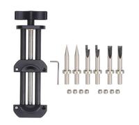 Camera Lens Vise Tool Kit with Flat & Pointed Tips for Lens Repair for Diameter 12-90mm Lens Filter Ring