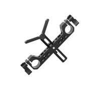 Camera Lens with Standard 19mm Double Rod Clamp Block for DSLR Camera Shoulder Systems Y Bracket