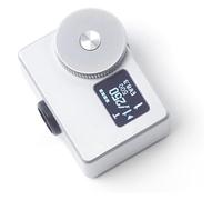 Camera Light Meter Photography Shutter Speed Set-top Reflection Light Meter，Real-time/One-Button Metering, Adjustable Hot Shoe Position, 30° Reflected Metering(Silver)