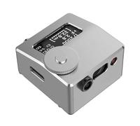 Camera Light Meter, Real Time Metering Tool, Photography Set-top Reflection Light Meter, Precise Lighting and Laser Distance Measure for Vintage Camera Film Photography(Silver)