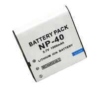 Camera Lithium-ion Battery, 3.7V/1500mAh, Compatible With Casio NP-40 CNP-40 NP-40DBA NP-40DCA(6000mah)