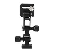 Camera Long-Focus Bracket, Aluminum Alloy Long Camera Lens Supporter, Adjustable Height, for Tripod Ball Head