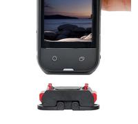 Camera Magnetic Quick Release Adapter Mount for insta360 X5 Aluminum Alloy and Plastic Camera Stand Foldable 2-Prong Expansion Mount Fixed Holder Base Bracket