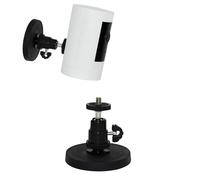 Camera Magnetic Wall Mount Compatible with Ring Stick Up Cam/Ring Outdoor Camera Plus Battery/Plug in Security Camera, No Drill Ajustable Mounting Bracket Holder, Super Magnetism (Without Cameras)