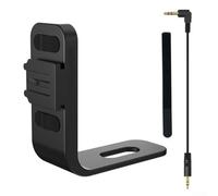 Camera Microphone Mount Bracket, Microphone Bracket For Insta360 X5, 52 * 47.5 * 18.5mm Microphone Expansion Stand For DJI MIC2 Adapter