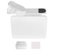 Camera Mirror Reflection Clips Kit - Glass+PP, Mirror Effect Lens, Photography Accessory | Camera Mirror Clips Kit, 4.53 Inch Portable Clip