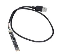 Camera Module, 2.4mm Distance Portable 115° View Field USB2.0 Webcam Board HBV-8M1915AF 115 V22 for Desktop Computer for Notebooks