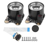 Camera Module for 4 3B 100° Distortion with Light 5MP HBV1509B100 V11 High Definition Wide Angle Night Vision Manual Focus No Drive Required for Development Board