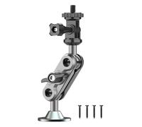 Camera Monitor Mount - Field Monitor Mount | Camera Mounts For Monitors | LED Wall Lights Mounting Holder | Flexible Adjustment Cameras Monitors Fixing Stand For Home Solar Equipment