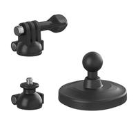Camera Mount 360 Degree Adjustable Rotation Double Interfaces For Outdoor Filming Adventure Sports Stable Grip Head For DSLR Cameras