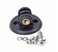 Camera Mount Adapter for Garmin and Bryton, Nylon Bracket Holder for Sport Action Camera, Black with 20mm Screw Hole and 3 Screws Included