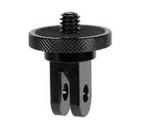Camera Mount Adapter for GoPro 12/11/10/MAX& Insta360 X5/X4/X3/X2/X/RS/R Ecosystem - ¼-20 Conversion Adapter for GoPro/Insta360 Mounting System- Full 100% CNC Aluminum to Any GoPro/Insta360