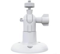 Camera Mount Bracket for Eufy Standard Cameras, 360 Degree Rotation Wall Mount for Indoor Outdoor Use, Adjustable Plastic Security Camera Adapter, White(White)