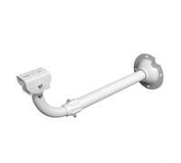 Camera Mount Bracket, Telescopic CCTV Pole, AluminiIum Alloy L-Shaped Wall Mount, 30-60cm Adjustable Extension for Outdoor Security