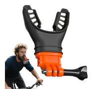Camera Mount Clamp - Guitar Camera Mount | Multi-angle Lightweight Mouthpiece for Snorkeling Live Streaming Video Recording Filming Cooking Videos